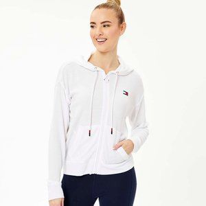 Women's Tommy Hilfiger Sport Hoodie, Size Sm, White